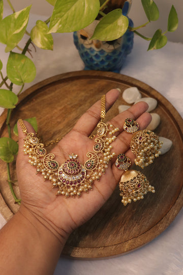 Royal Radiance Kemp AD Necklace Set