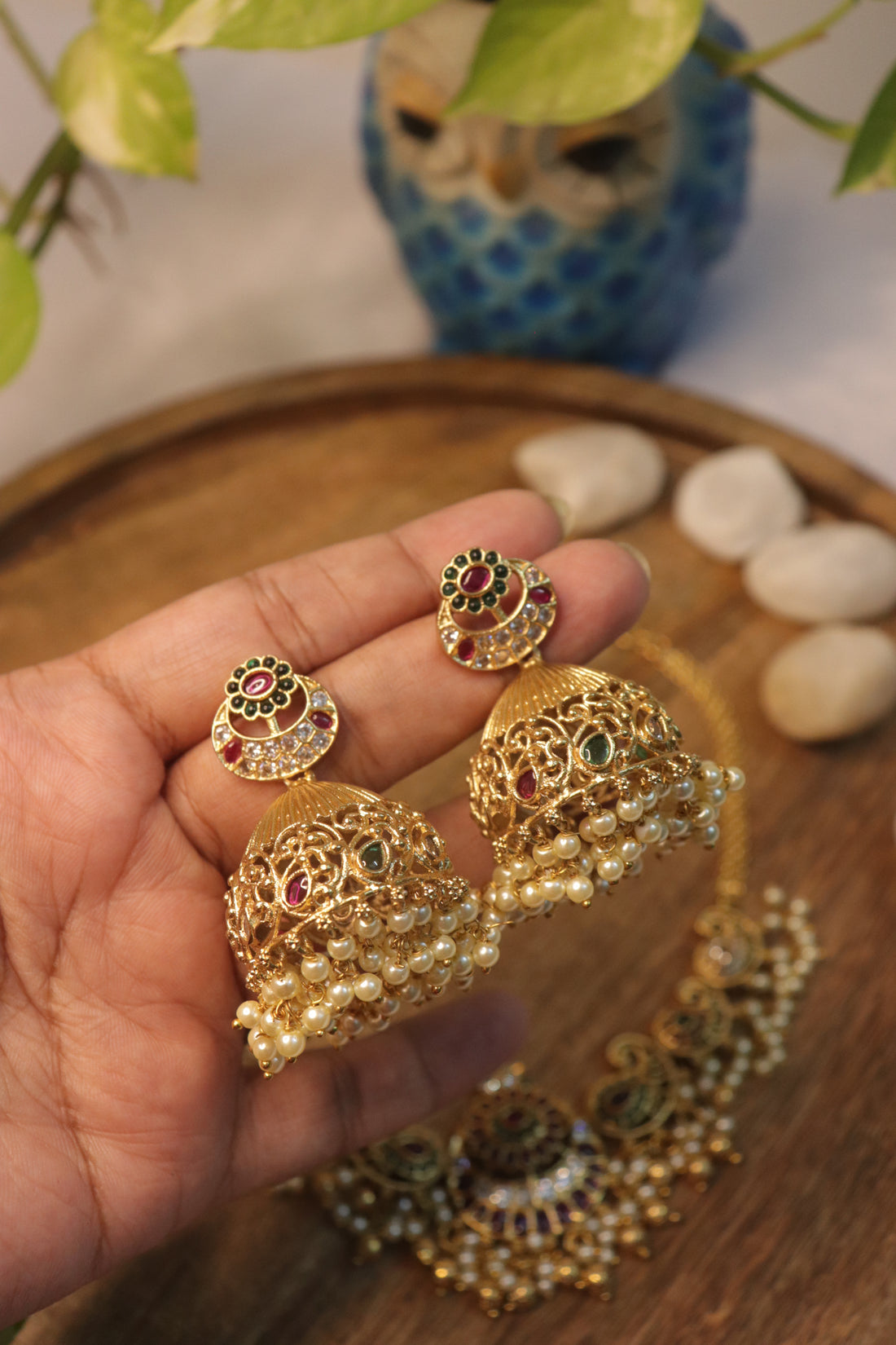 Royal Radiance Kemp AD Necklace Set