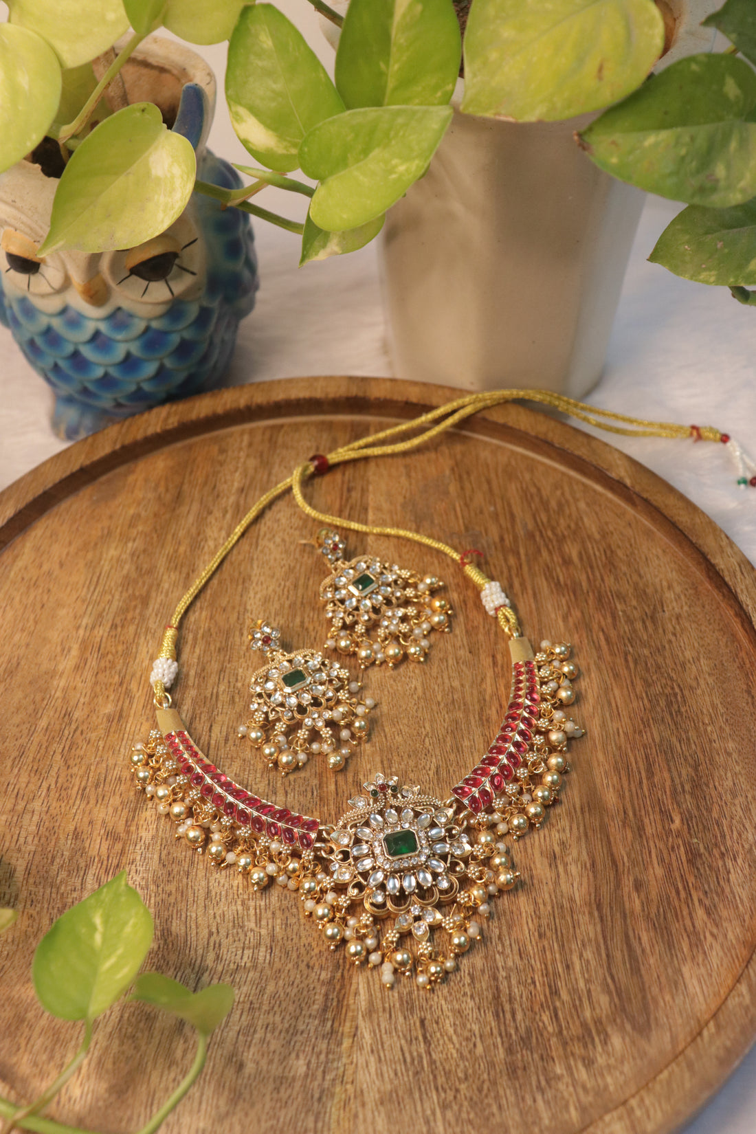 Regal Harmony Kundan Necklace Set