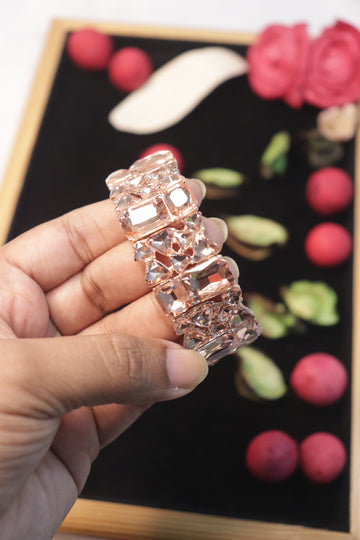 Rosé Radiance Crystal Bracelet