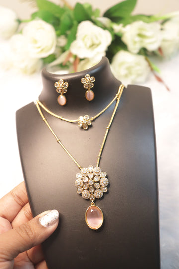 Celeste Bloom AD Necklace Set