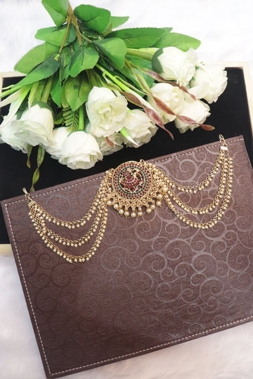 Regal Peacock Antique Jada Billa