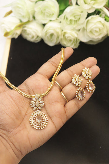 Eternal Grace AD Stone Necklace Set