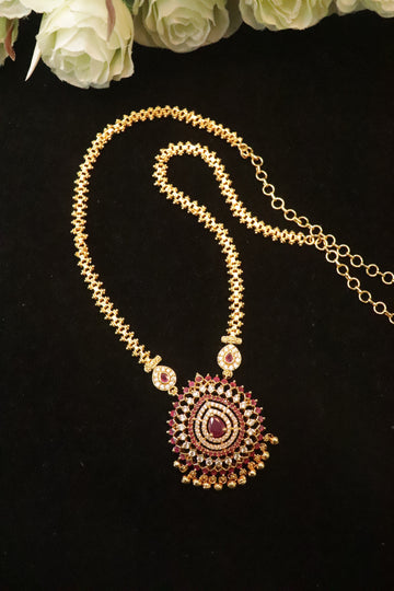 Ruby Radiance AD Dollar Chain – 24"