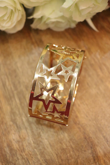Starlight Cutwork Gold Kada Bangle