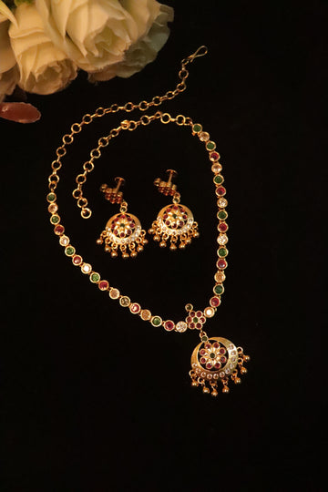 Vintage Heritage Attigai Necklace Set