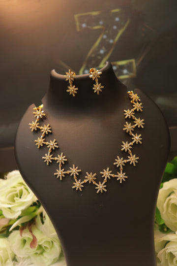 Celestial Spark AD Necklace Set