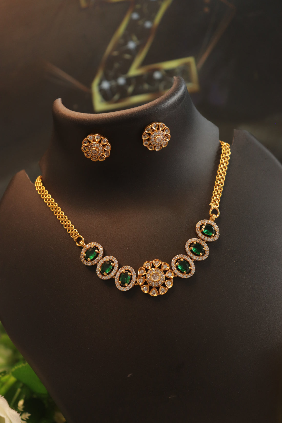 Tiny Sparkle AD Choker Set – Kids & Teens Collection