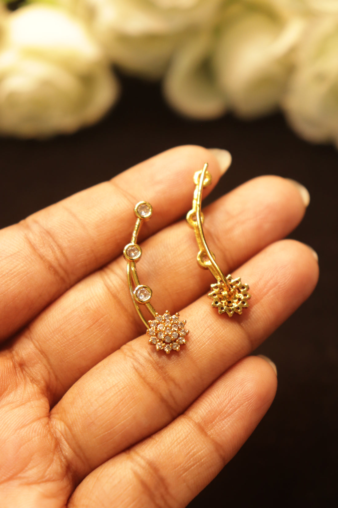 Celestial Bloom AD Ear Cuffs