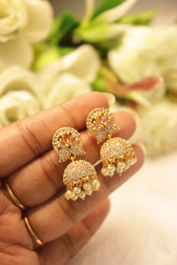 Celestial Glow AD Jhumka