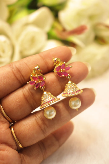 Swan Grace AD Jhumka