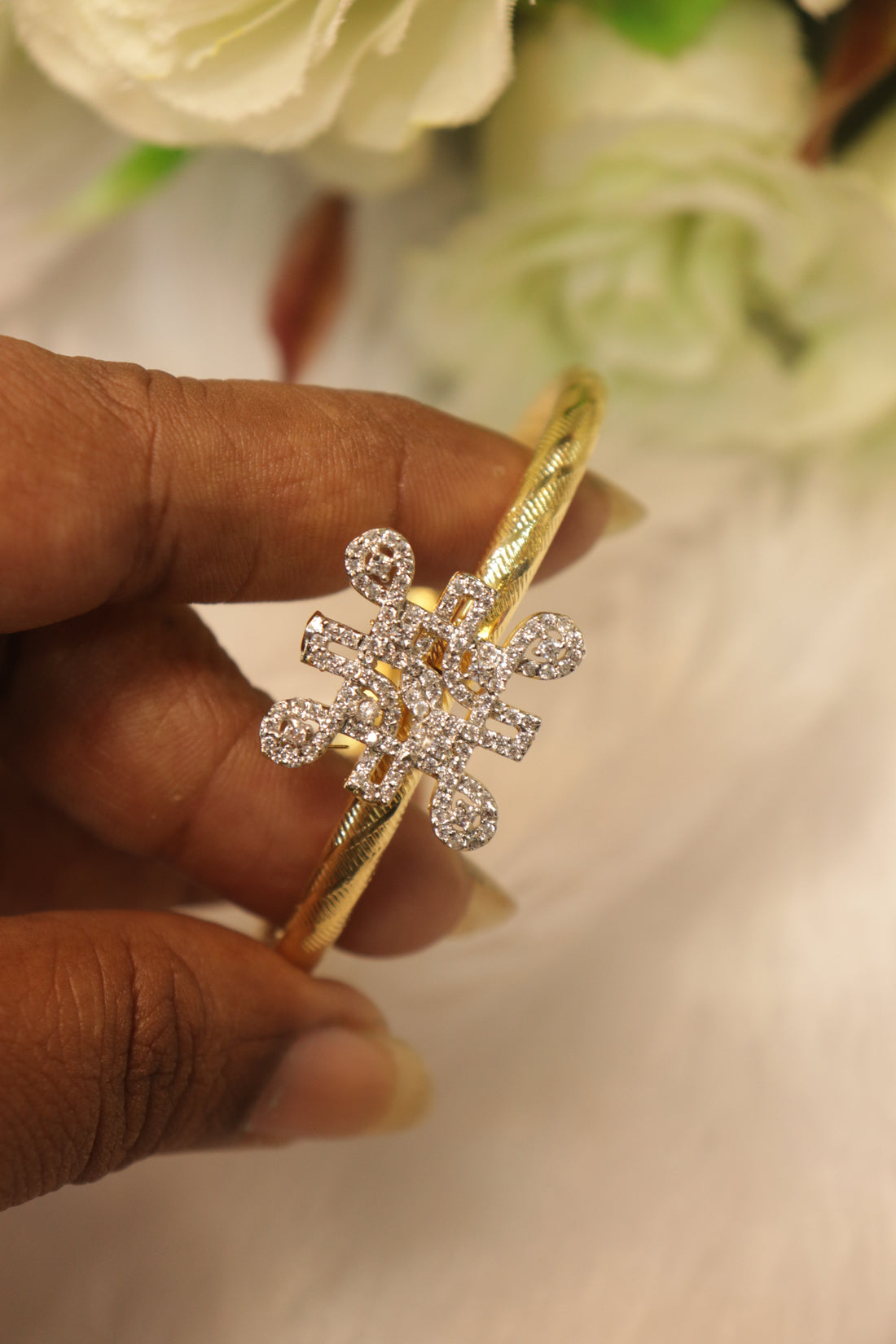 Kolam Grace Open Kada Bangle
