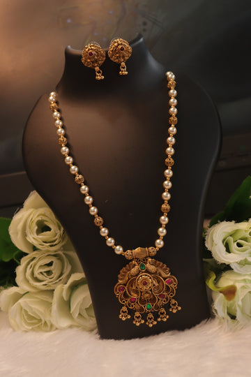 Antique Floral Matte Mid-Haram Set