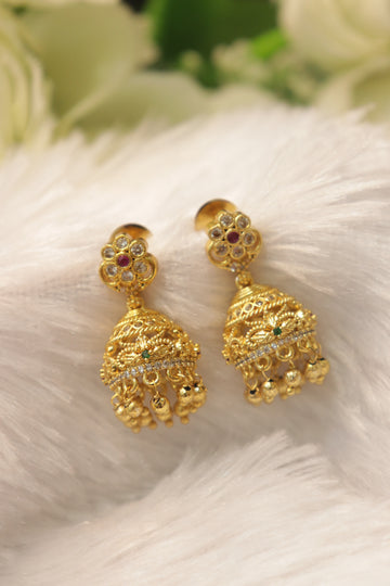Royal Bloom AD Jhumka
