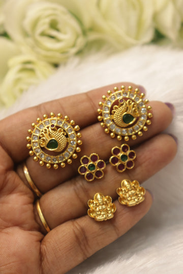 6-in-1 Luxe Interchangeable Earrings