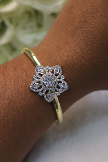 Mandala Radiance Open Kada Bangle