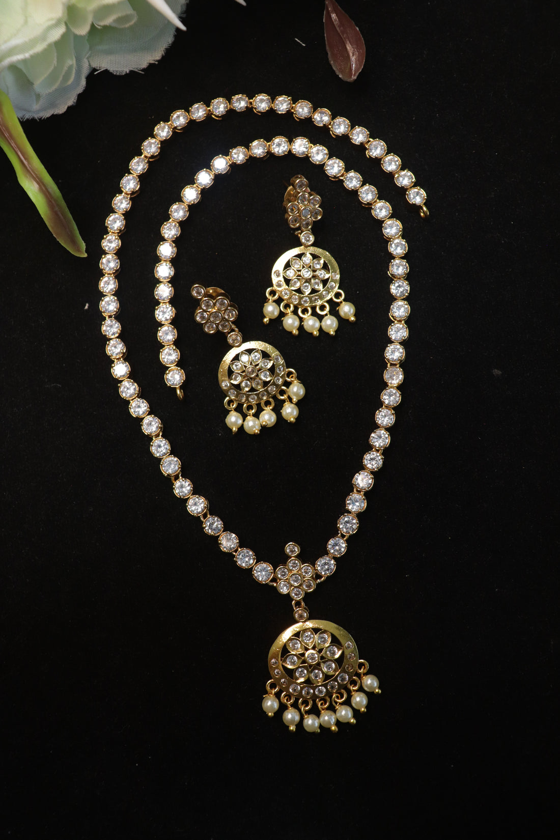 Traditional Attigai AD Stone Haram – Antique Polish