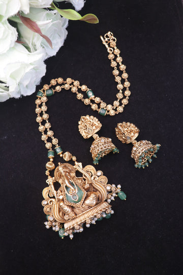 Divine Vinayagar Matte Finish Haram
