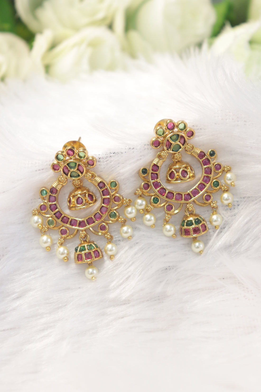 Chandbali Jhumka Delight