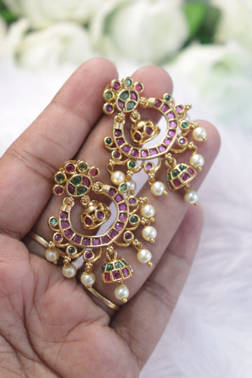 Chandbali Jhumka Delight