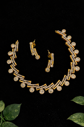 Antique Regal Drop AD Necklace Set